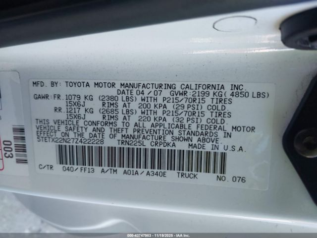 Toyota Tacoma Image 13