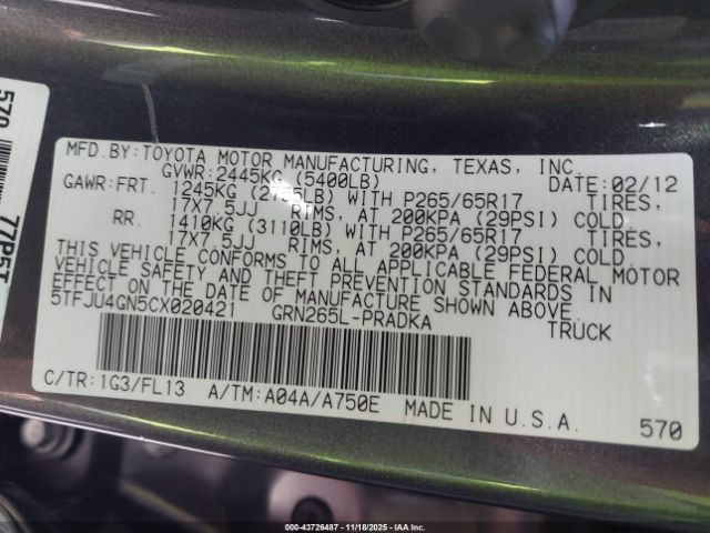 Toyota Tacoma Prerunner V6 Image 20