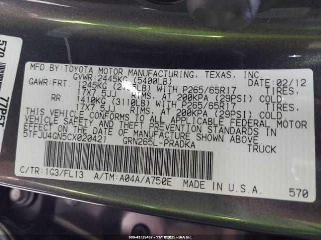 Toyota Tacoma Prerunner V6 Image 20