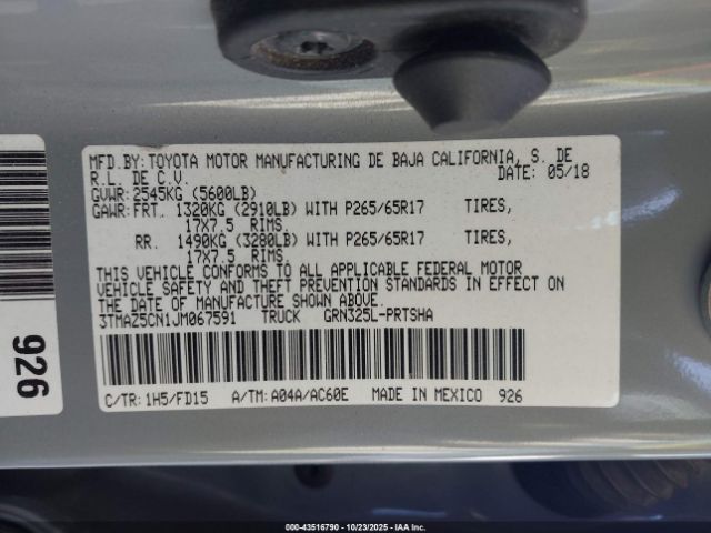 Toyota Tacoma Trd Sport Image 7