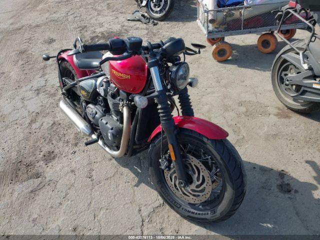  Salvage Triumph Motorcycle Bonneville