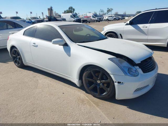  Salvage INFINITI G35