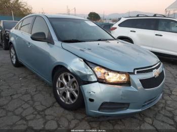  Salvage Chevrolet Cruze