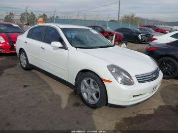  Salvage INFINITI G35
