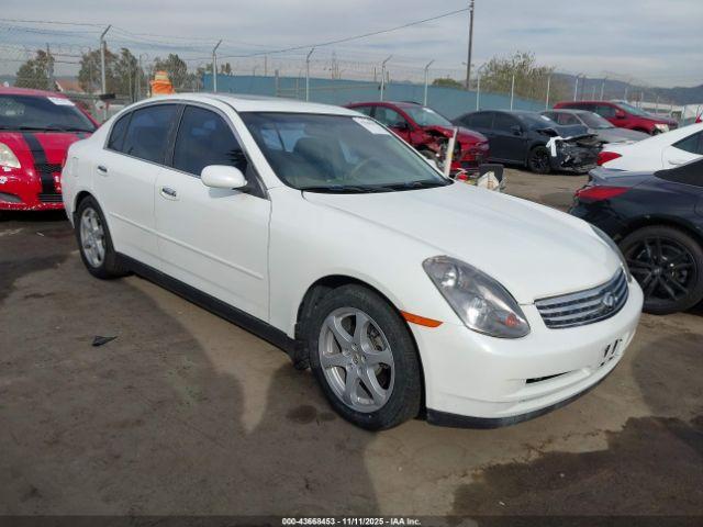  Salvage INFINITI G35