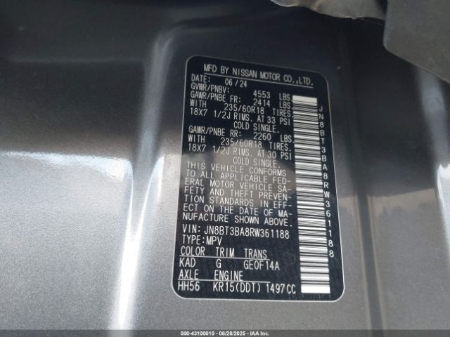 Nissan Rogue Sv Fwd Image 6