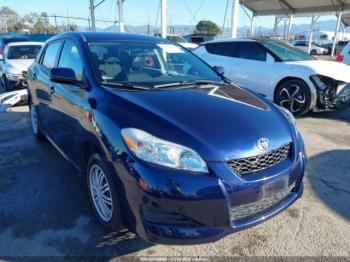  Salvage Toyota Matrix