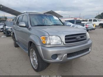  Salvage Toyota Sequoia
