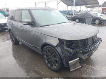  Salvage Land Rover Range Rover
