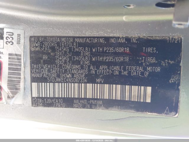 Toyota Sienna Xle Image 11