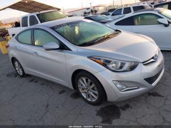  Salvage Hyundai ELANTRA