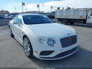  Salvage Bentley Continental Gt