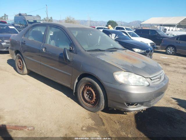  Salvage Toyota Corolla