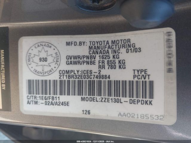 Toyota Corolla Image 5