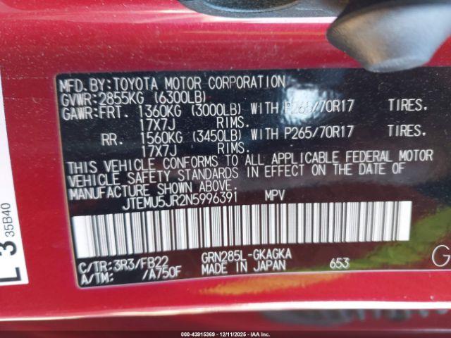 Toyota 4Runner Sr5 Image 12