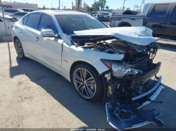  Salvage INFINITI Q50 Hybrid