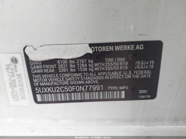 BMW X Series Xdrive35i Image 15