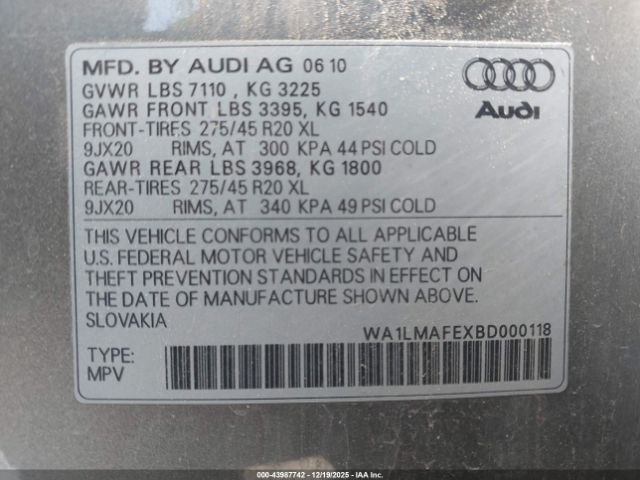 Audi Q7 3.0 Tdi Premium Image 10