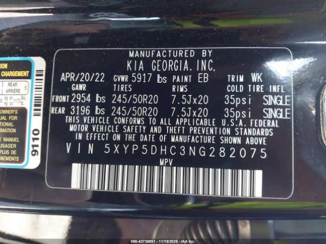 Kia Telluride Sx Image 8