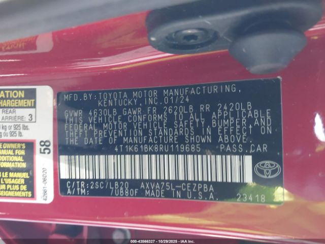 Toyota Camry Xse Image 11