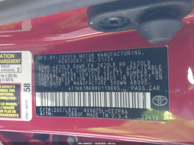 Toyota Camry Xse Image 11