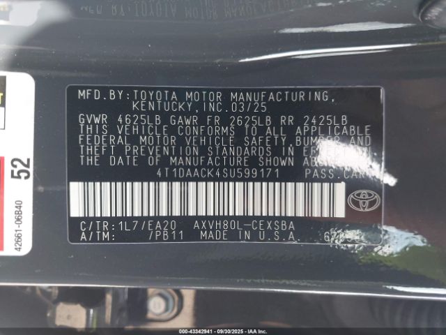 Toyota Camry Se Image 2