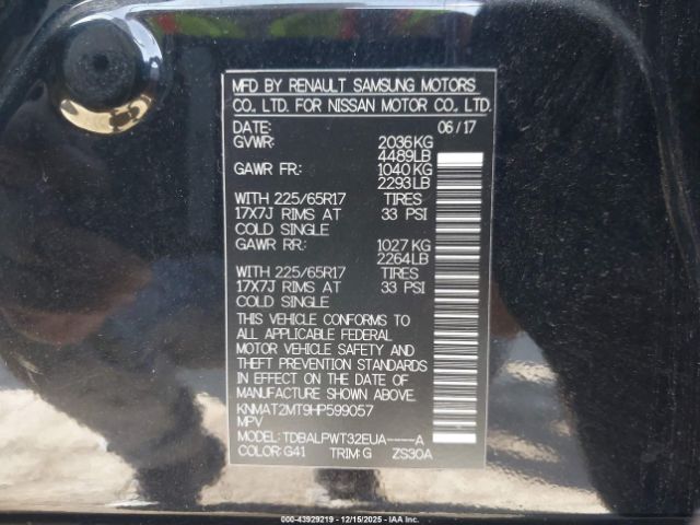 Nissan Rogue S Image 7