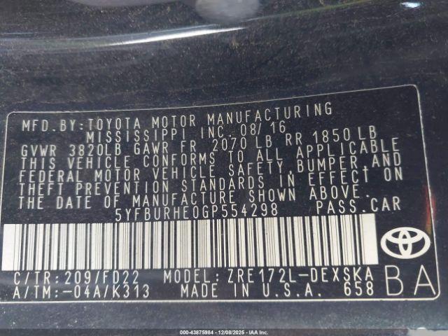 Toyota Corolla S Plus Image 17