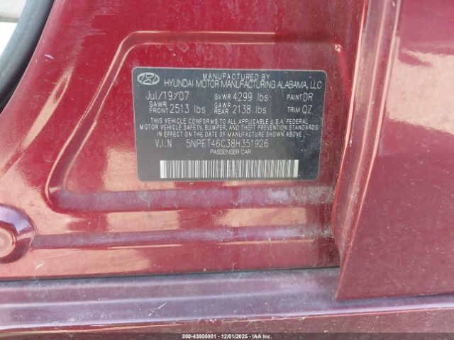 Hyundai SONATA Gls Image 8