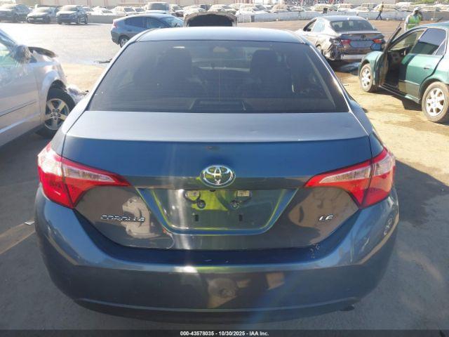 Toyota Corolla Le Image 15