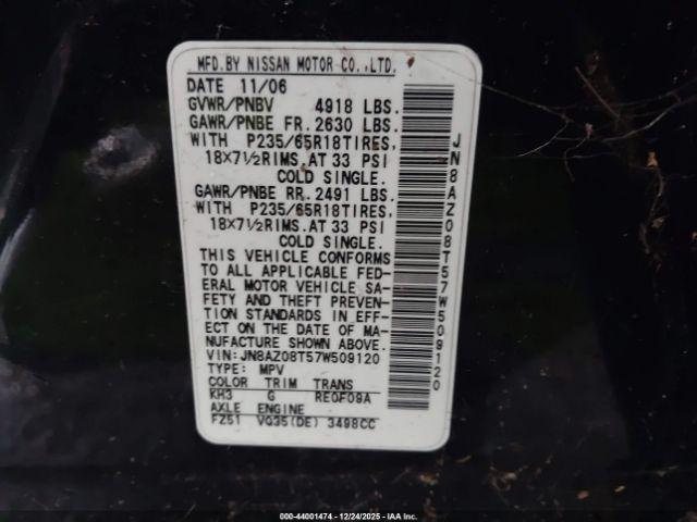 Nissan Murano Sl Image 8