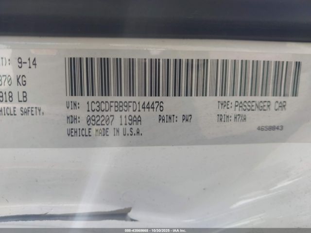 Dodge Dart Sxt Image 9