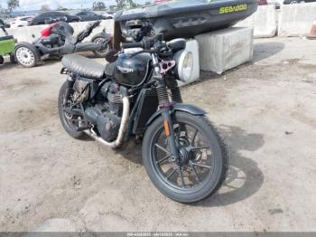  Salvage Triumph Motorcycle Street Twin