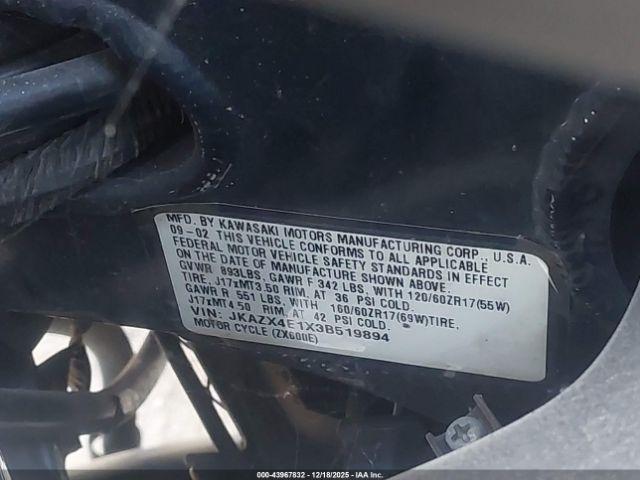 Kawasaki Zx600 E Image 7