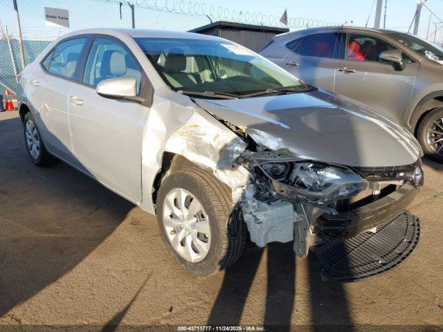  Salvage Toyota Corolla