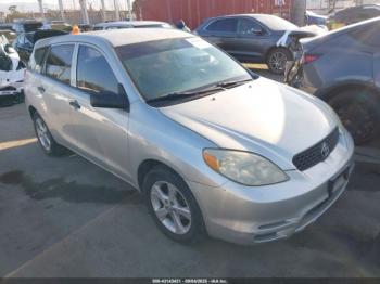  Salvage Toyota Matrix