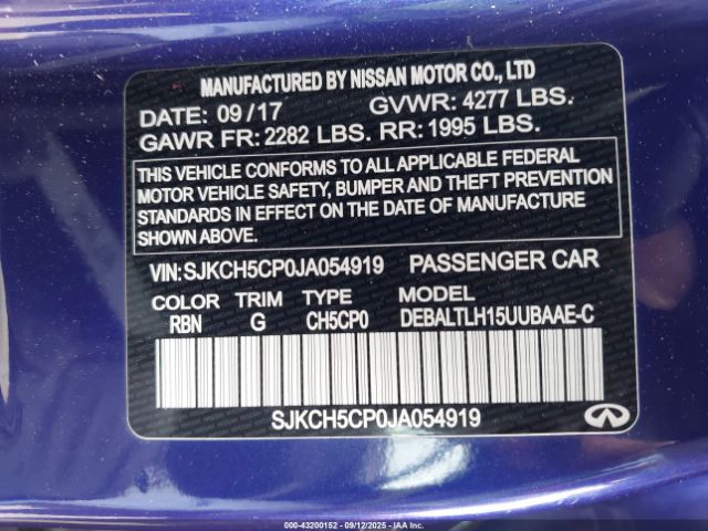 INFINITI Qx Sport Image 9