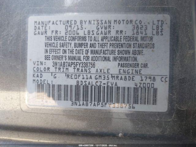 Nissan Sentra S Image 10