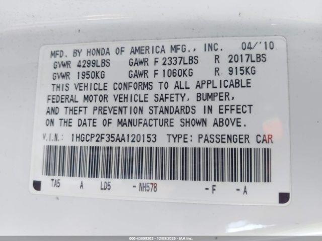 Honda Accord 2.4 Lx Image 6