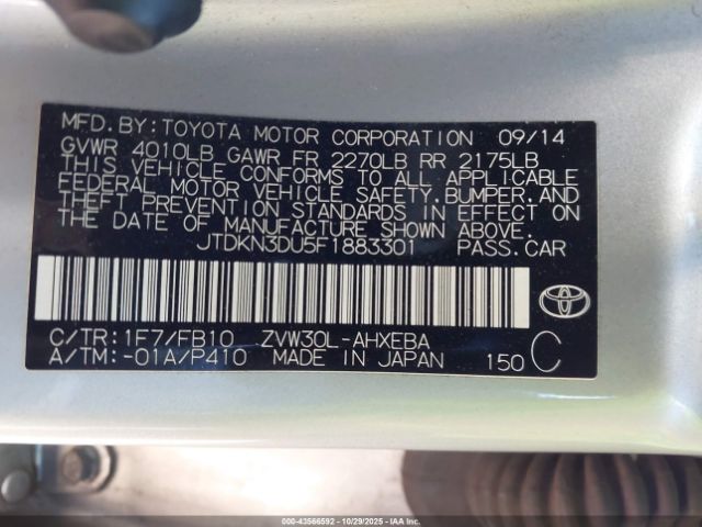 Toyota Prius Two Image 11