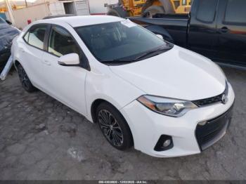  Salvage Toyota Corolla