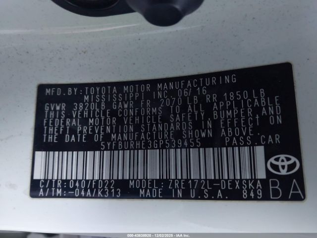 Toyota Corolla S Plus Image 8