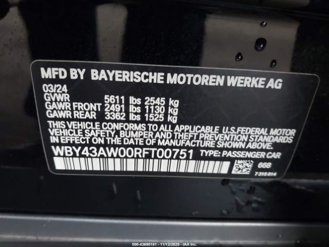 BMW I4 Gran Coupe Edrive35 Image 14