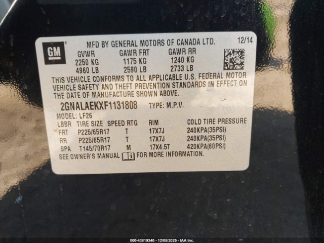 Chevrolet Equinox Ls Image 2