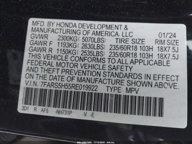 Honda CR-V Hybrid Sport Image 6