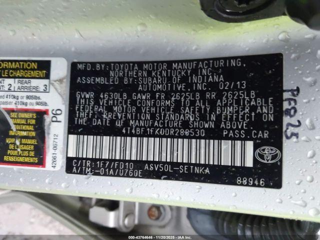 Toyota Camry Le Image 7