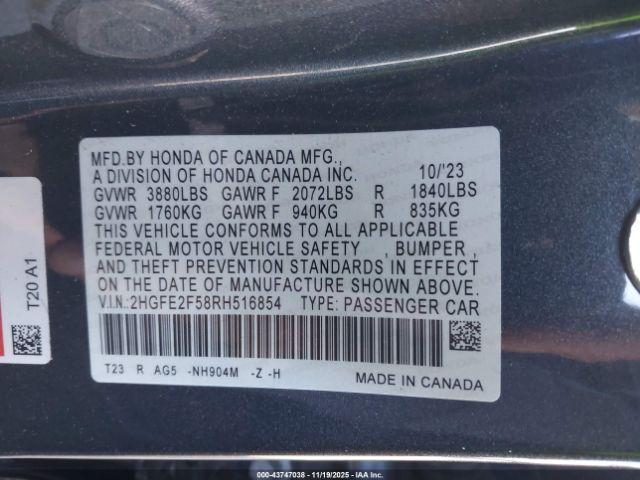 Honda Civic Sport Image 11