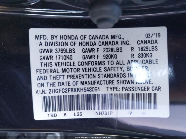 Honda Civic Sport Image 6