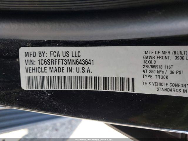 Ram 1500 Big Horn  4x4 5'7 Box Image 8