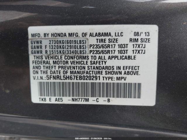 Honda Odyssey Ex-l Image 15
